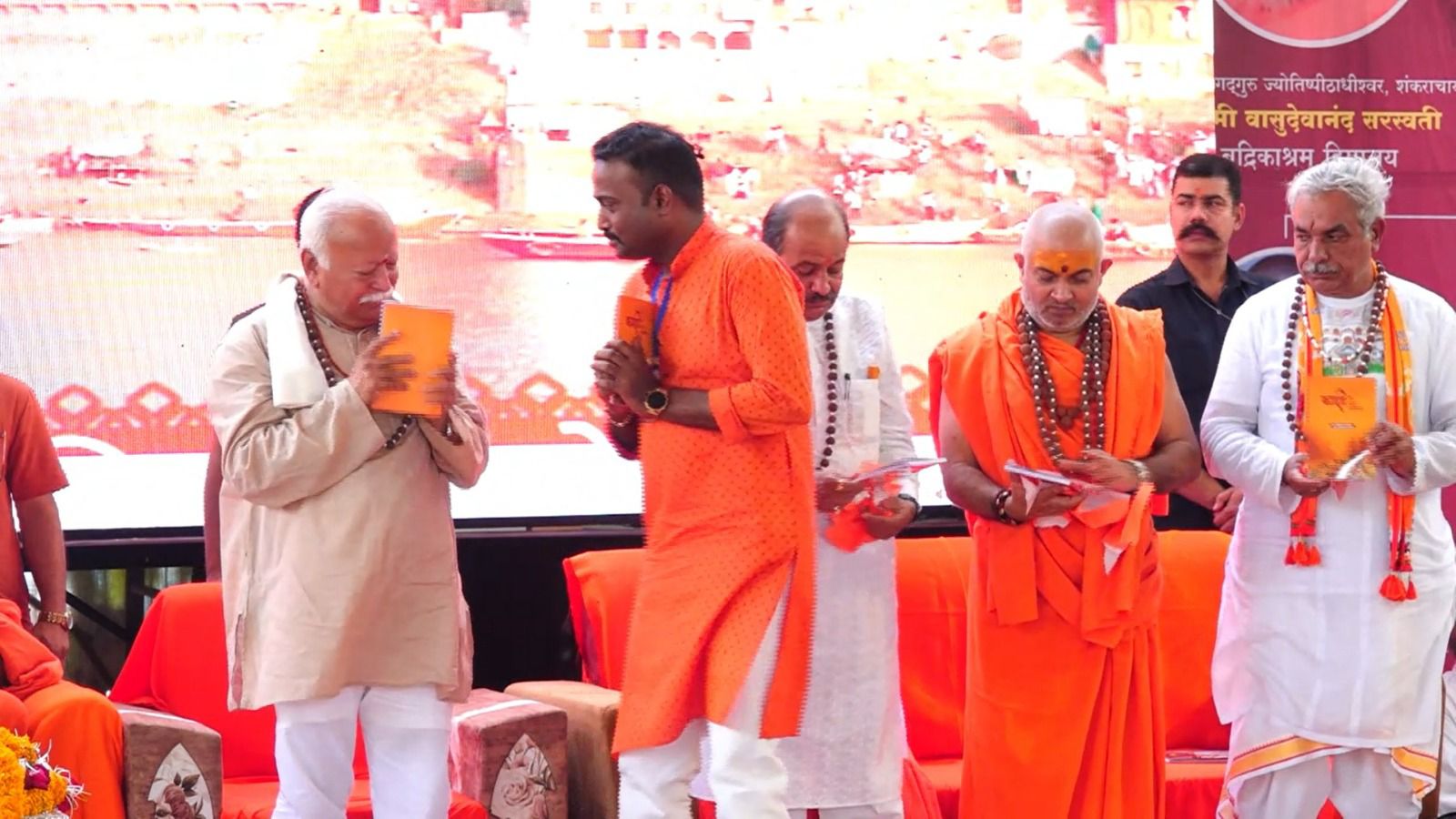 Ceremonial Gathering in Varanasi
