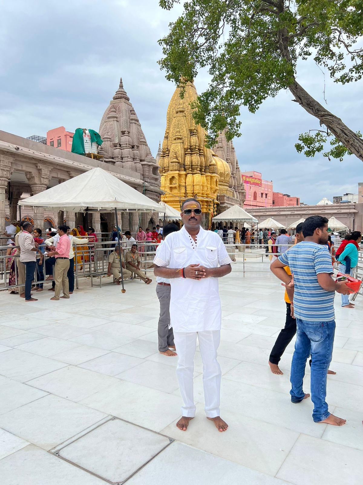 At Shri Kashi Vishwanath Dham Corridor