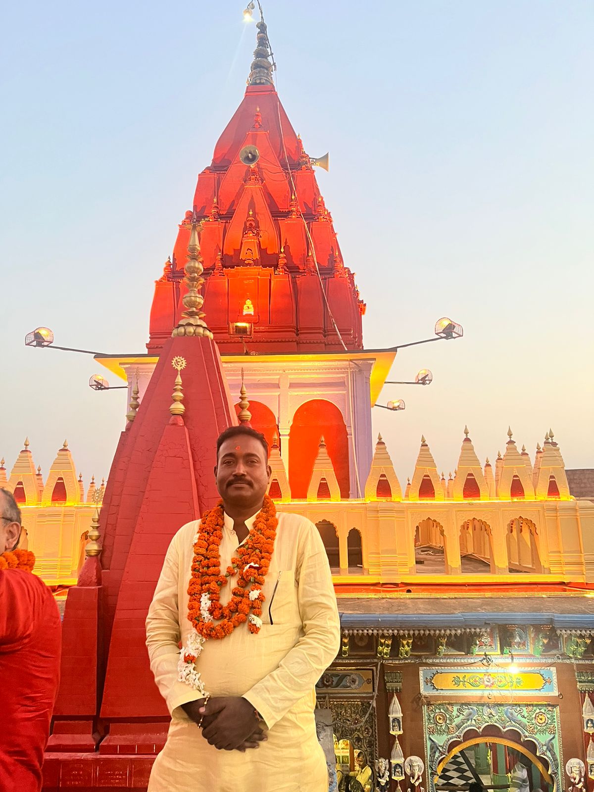 At Ancient Temple Shrine