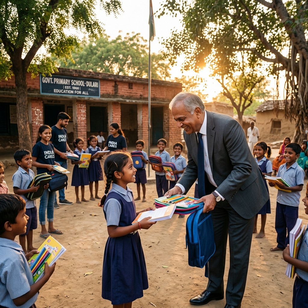 CSR activities by Vikash Pandey